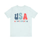 USA Stars Unisex Jersey Short Sleeve Tee