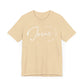 Jesus The Way. The Truth. The Life. Unisex Jersey Short Sleeve Tee
