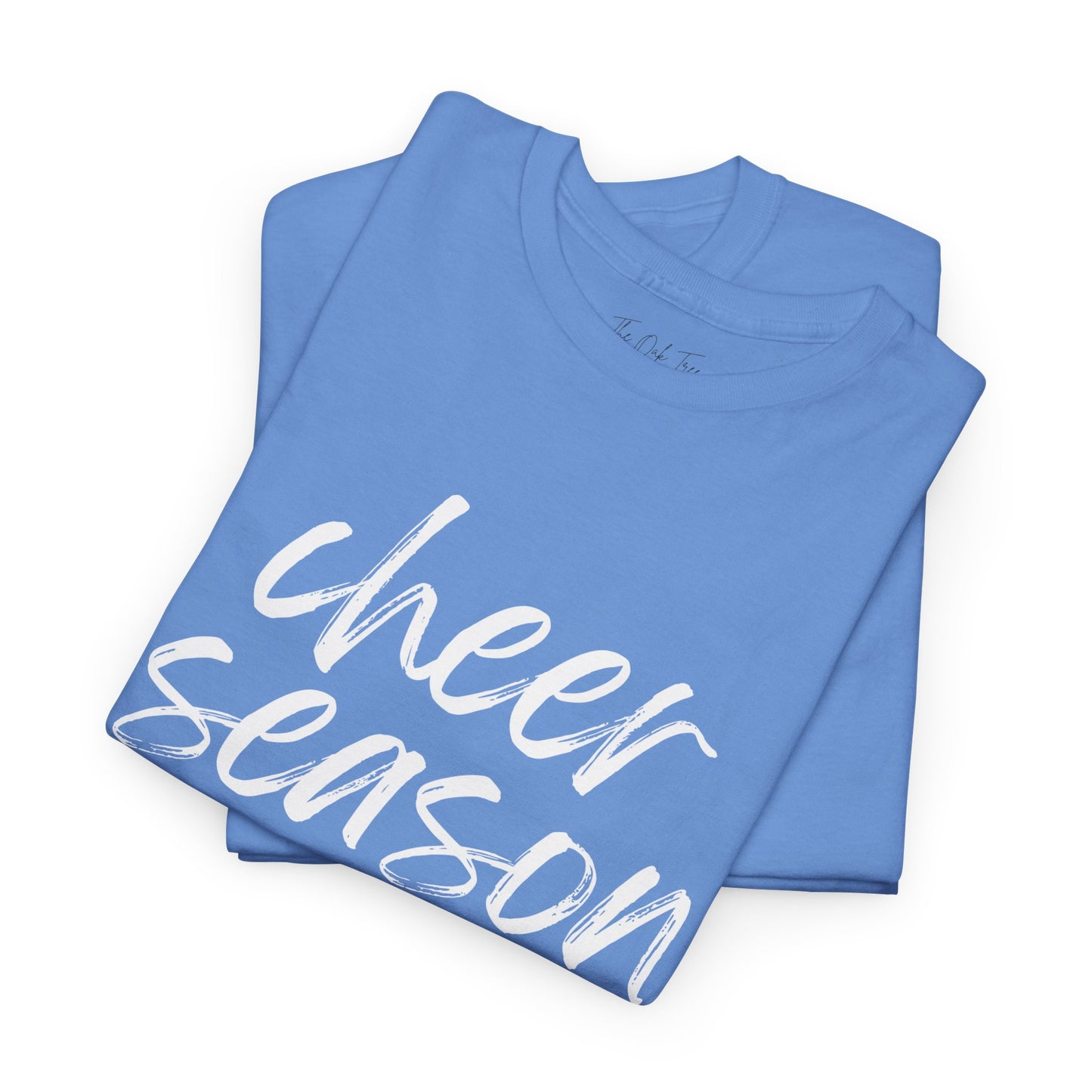 Cheer Season- White Text Tee