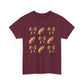 Football & Bows Tee — Cute Game Day Shirt for Fans & Moms