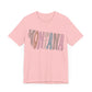 Montana State Tee Unisex Jersey Short Sleeve Tee