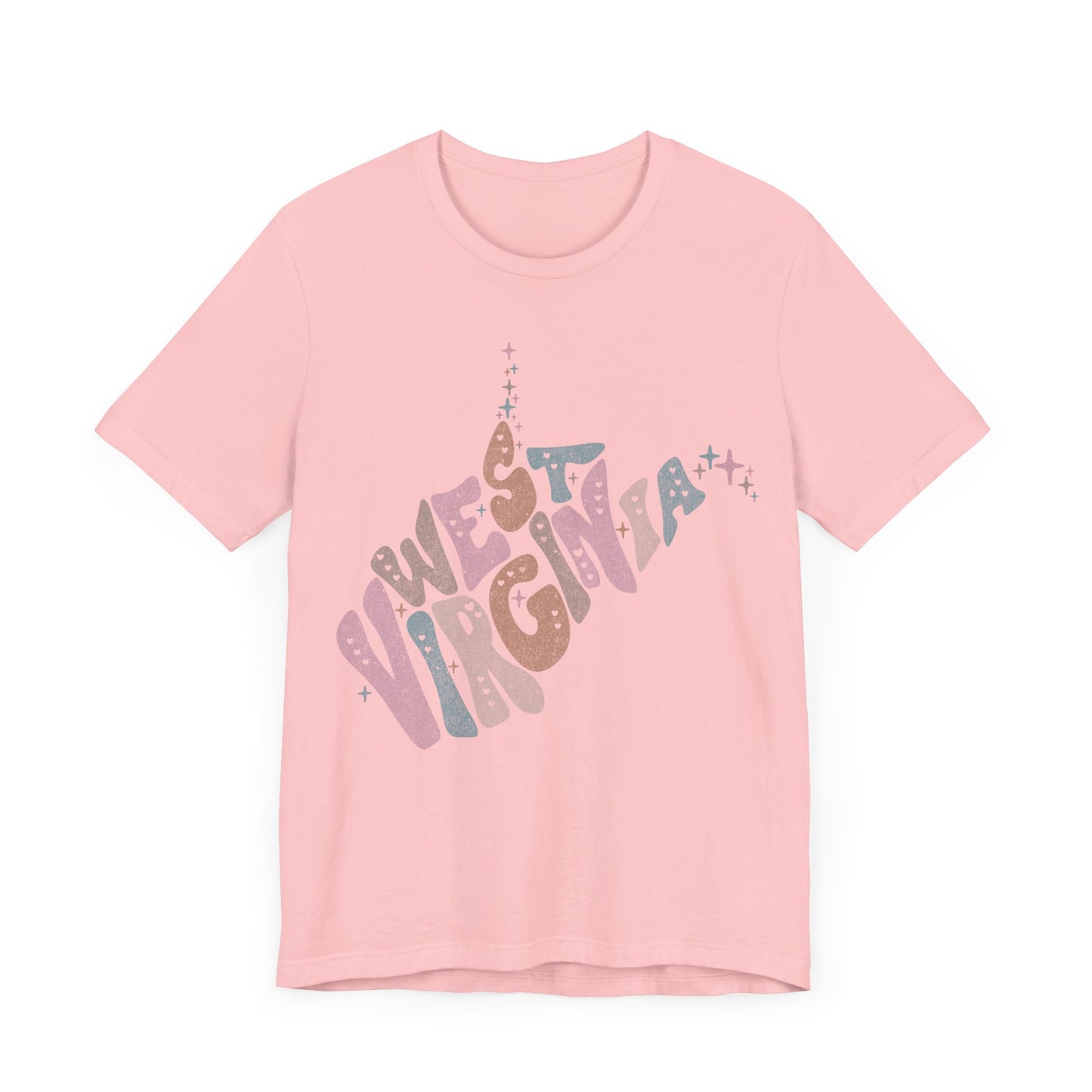 West Virginia State Tee Unisex Jersey Short Sleeve Tee