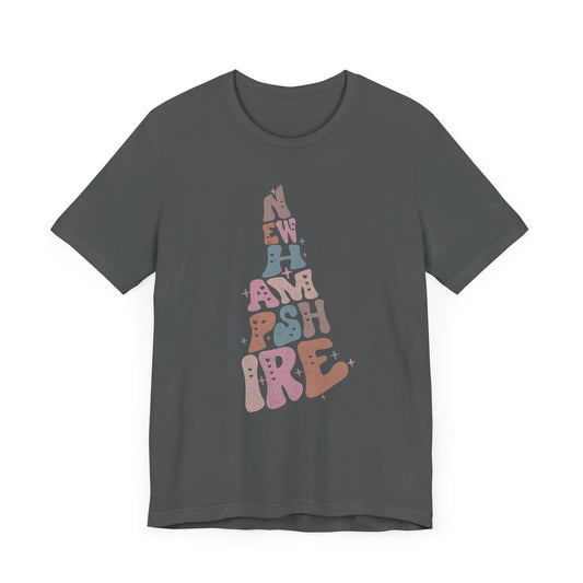 New Hampshire State Tee Unisex Jersey Short Sleeve Tee