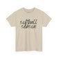 Softball Season- Black Text Tee
