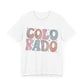 Colorado State Tee Unisex Jersey Short Sleeve Tee