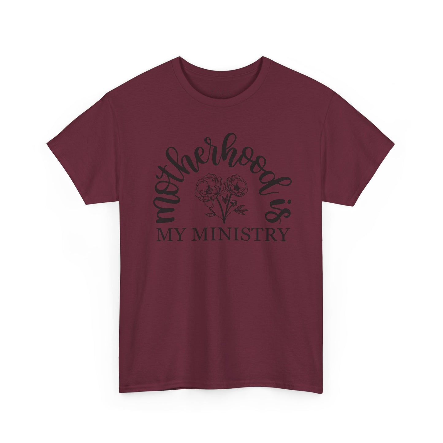 Motherhood is My Ministry Unisex Heavy Cotton Tee