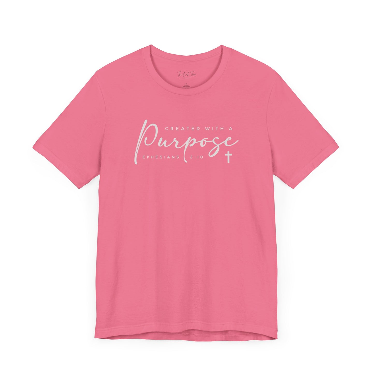Created With a Purpose Unisex Jersey Short Sleeve Tee