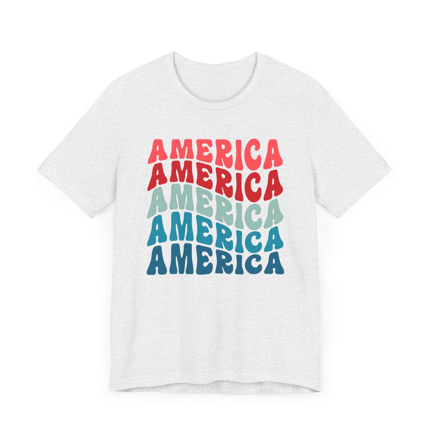 America x5 Unisex Jersey Short Sleeve Tee