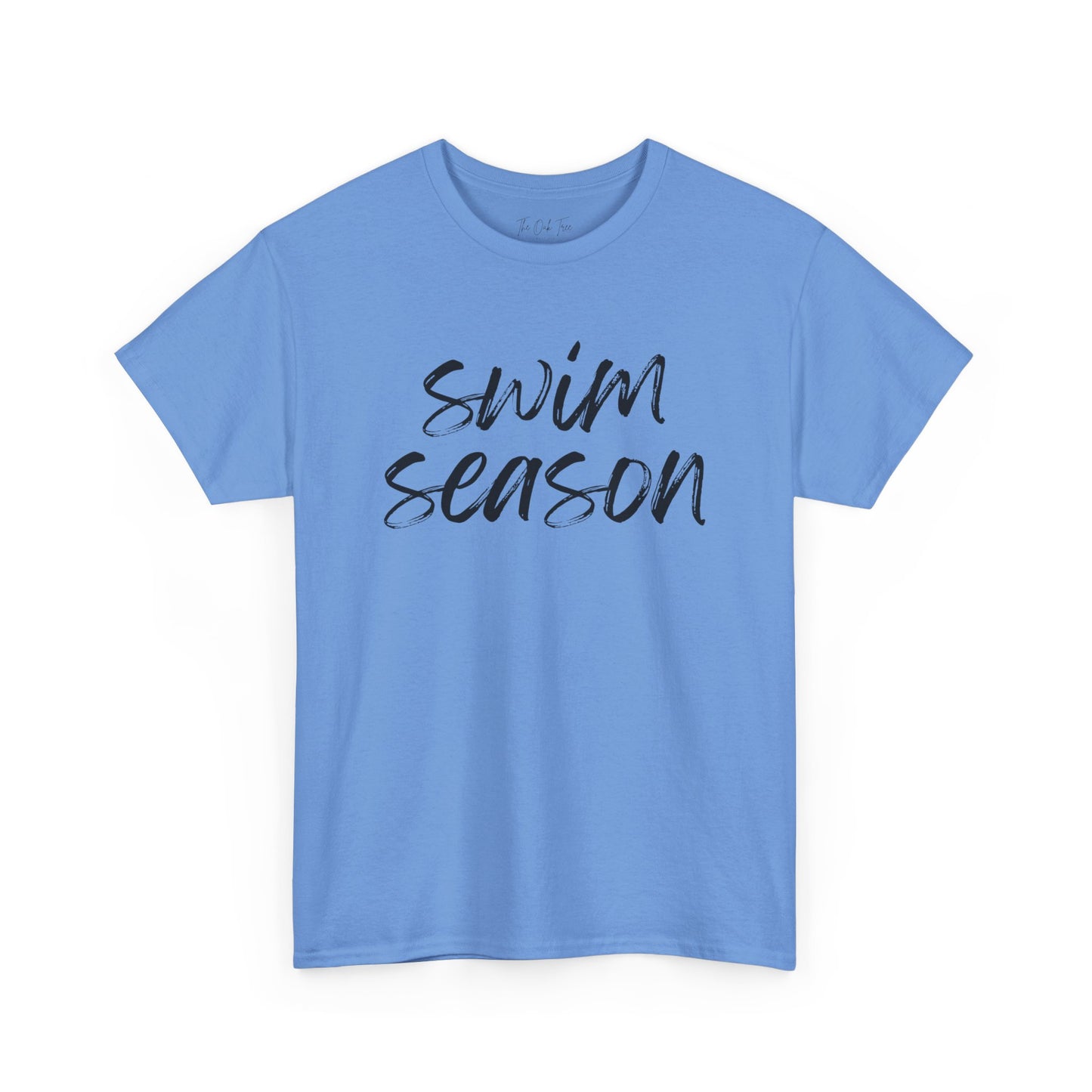 Swim Season- Black Text Tee