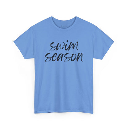 Swim Season- Black Text Tee