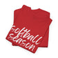 Softball Season- White Text Tee