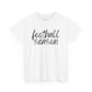Football Season- Black Text Tee
