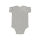 Baby Football & Bow Bodysuit — Cute Game Day Infant Onesie