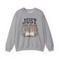 Just One More Chapter Sweatshirt — Cozy Book Lover Crewneck
