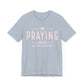 Praying Mom Unisex Jersey Short Sleeve Tee