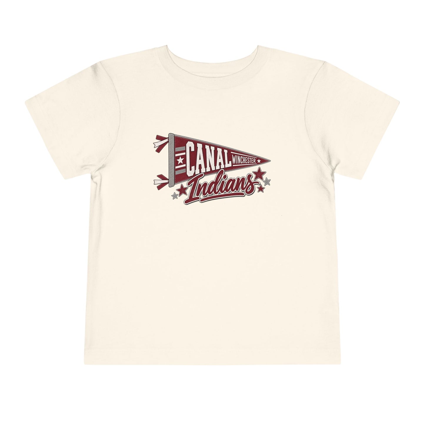 Canal Indians Toddler Tee — Vintage Pennant Sports Shirt