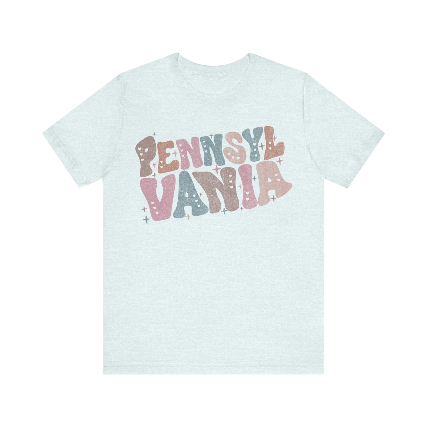 Pennsylvania State Tee Unisex Jersey Short Sleeve Tee
