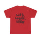 Let's Learn Today Unisex Heavy Cotton Tee