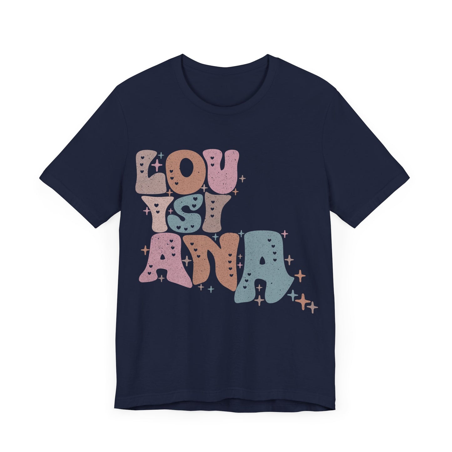 Louisiana State Tee Unisex Jersey Short Sleeve Tee