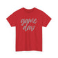 Game Day- Grey Text Script Tee