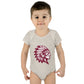 Infant Bodysuit — Maroon CW Indians Logo Baby Onesie