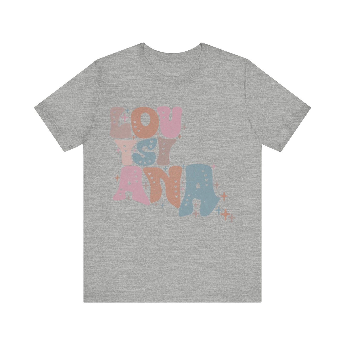 Louisiana State Tee Unisex Jersey Short Sleeve Tee