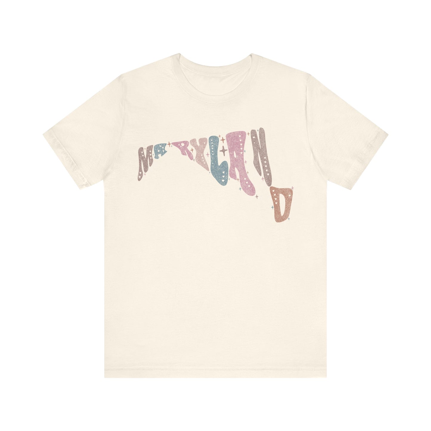 Maryland State Tee Unisex Jersey Short Sleeve Tee