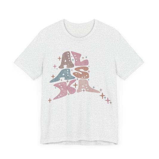 Alaska State Tee Unisex Jersey Short Sleeve Tee