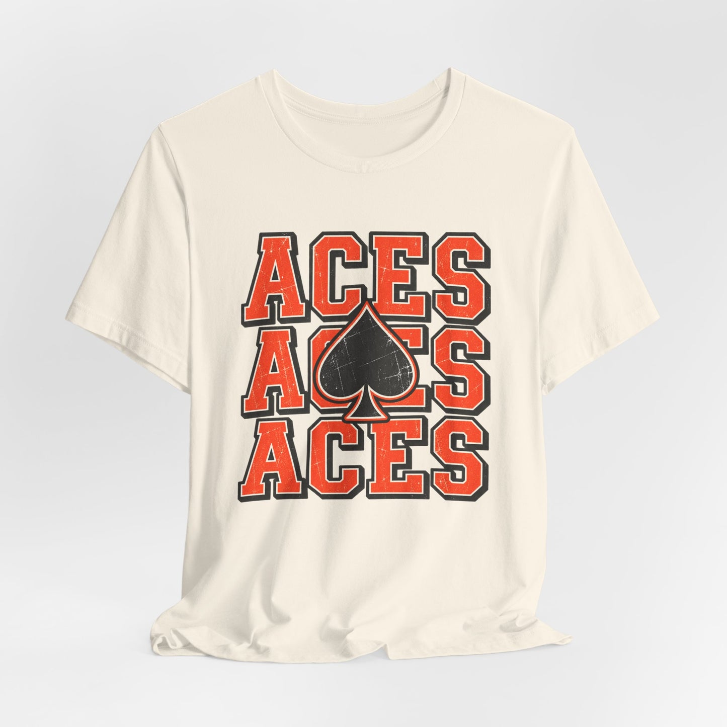 Amanda-Clearcreek Aces Stacked Adult Tee