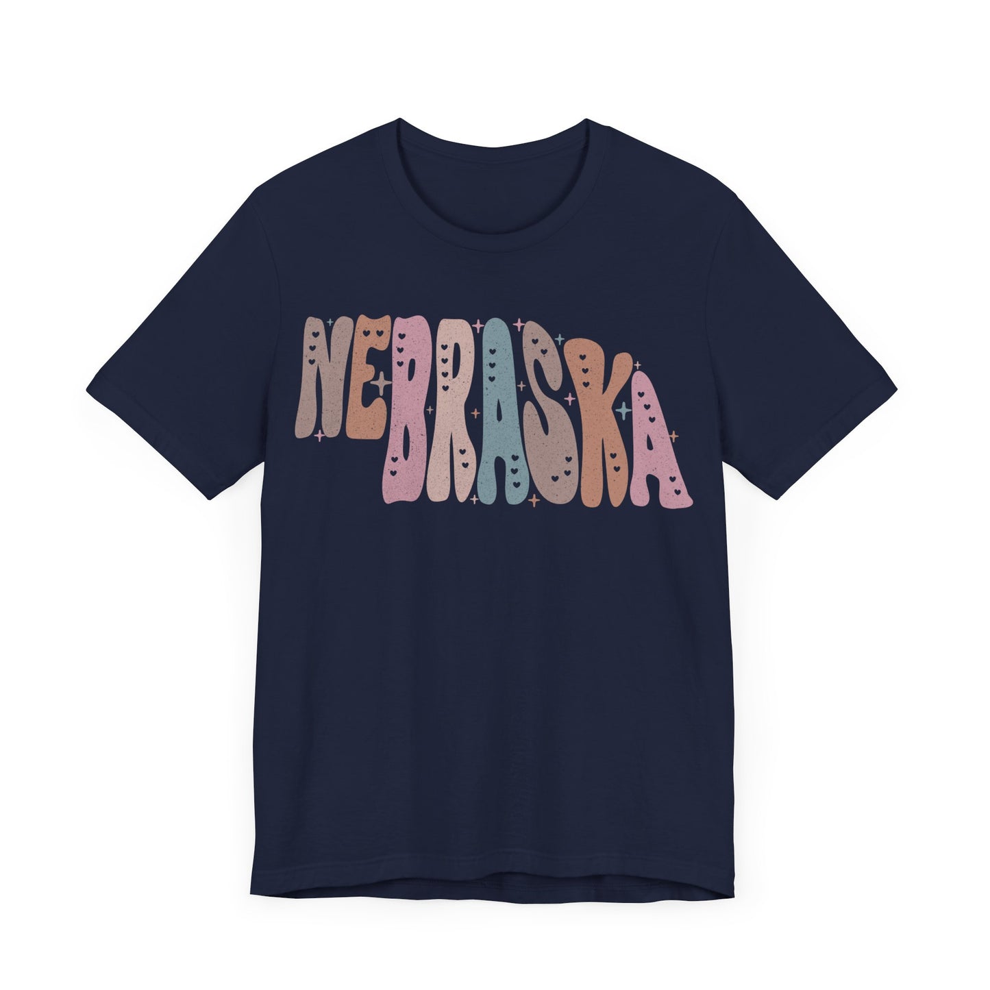 Nebraska State Tee Unisex Jersey Short Sleeve Tee