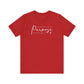 Created With a Purpose Unisex Jersey Short Sleeve Tee