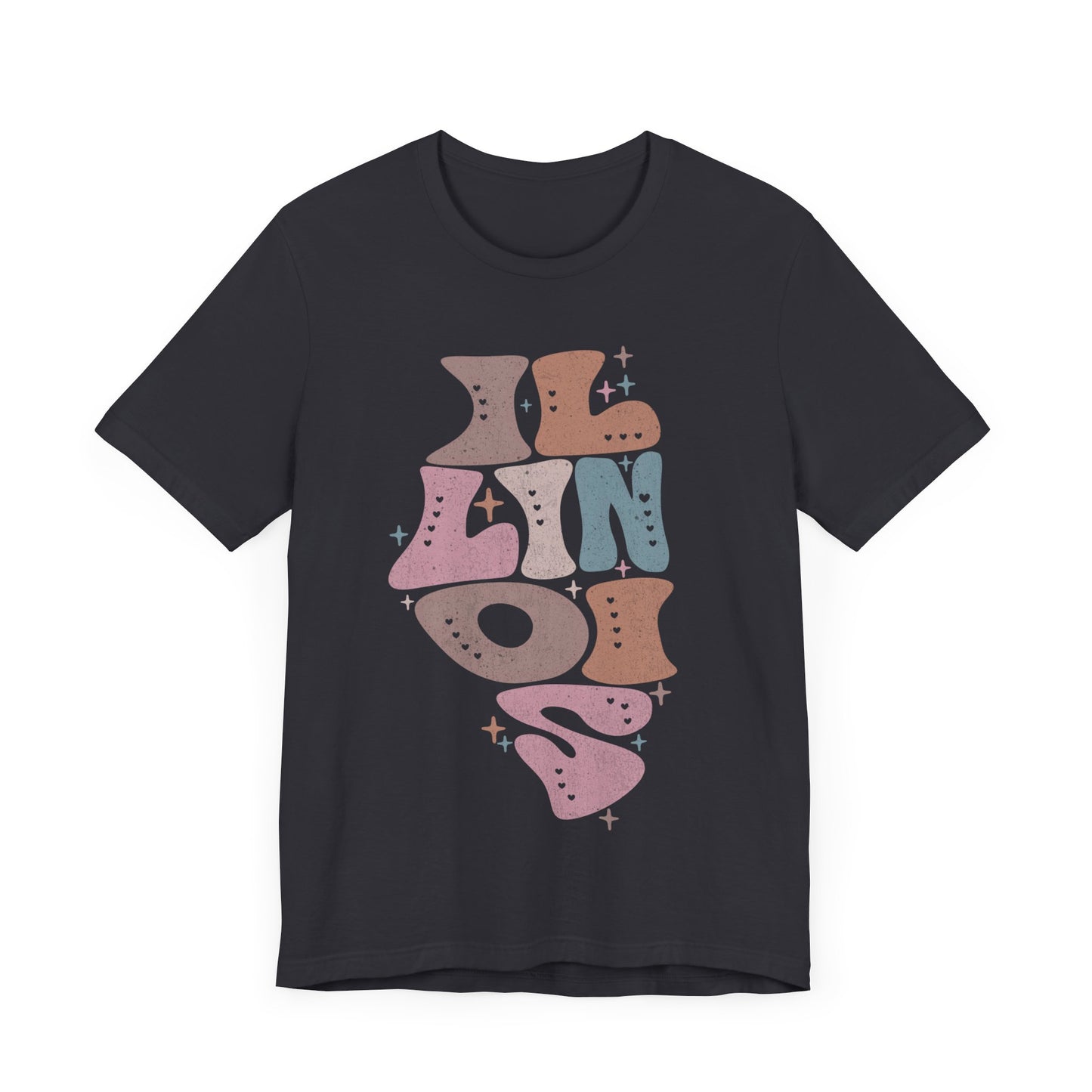 Illinois State Tee Unisex Jersey Short Sleeve Tee