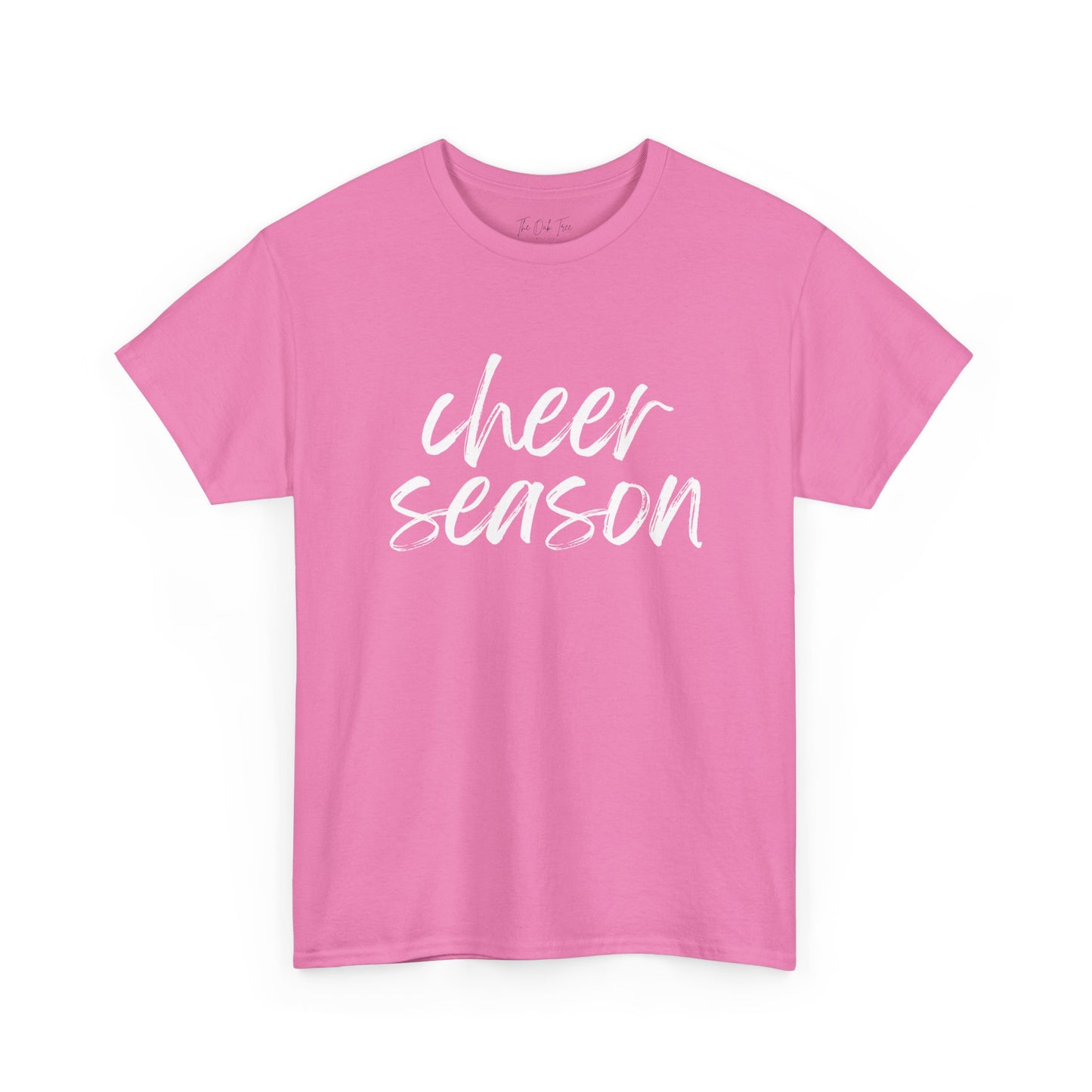 Cheer Season- White Text Tee