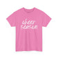 Cheer Season- White Text Tee