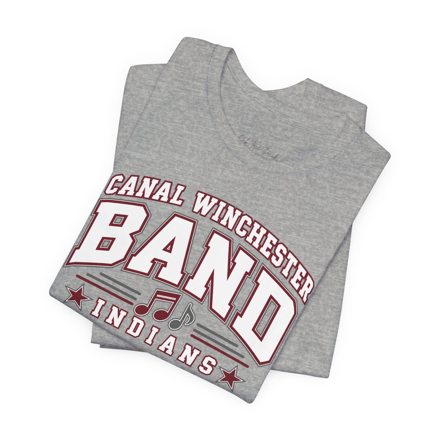 Canal Winchester Indians Band Bella+Canvas Tee