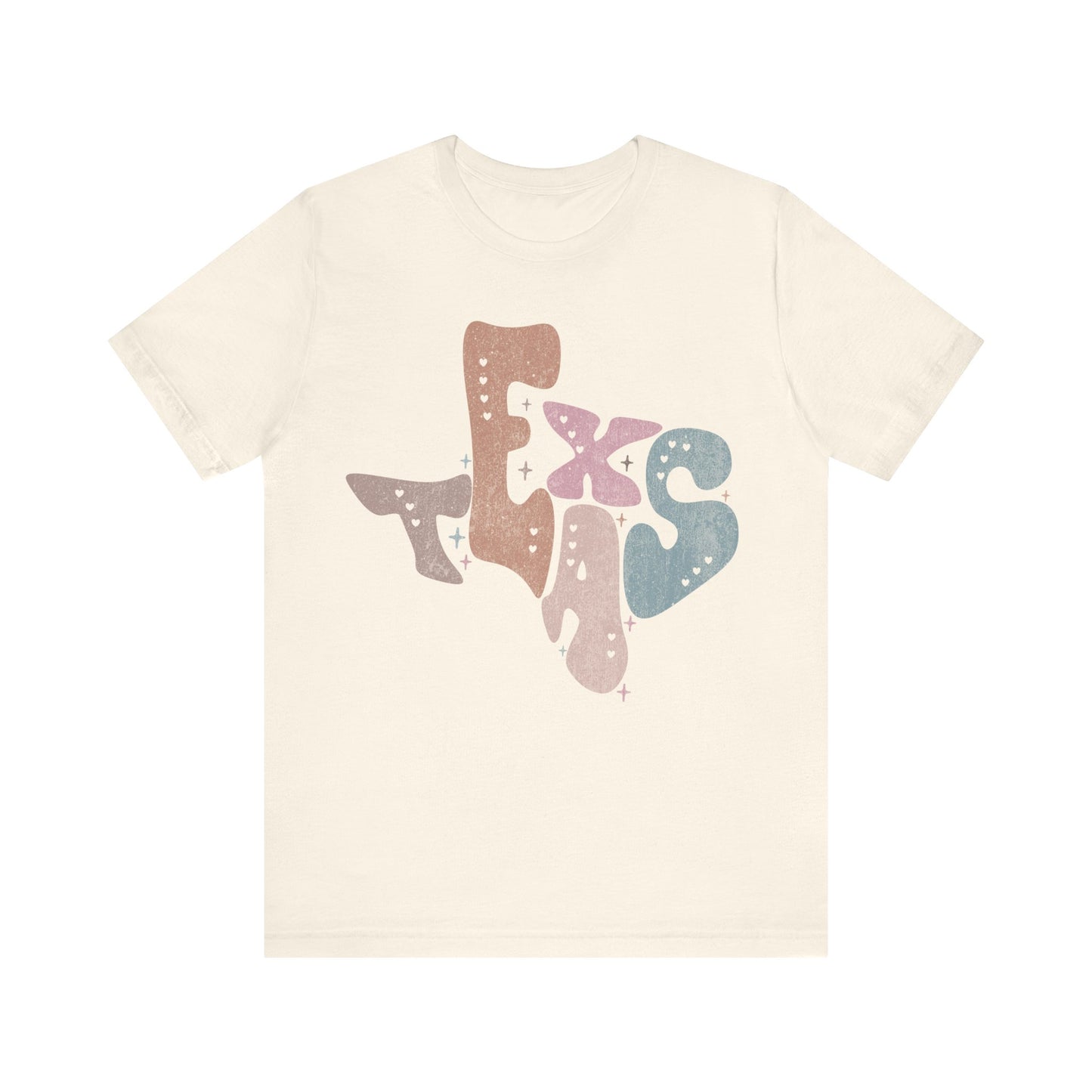 Texas State Tee Unisex Jersey Short Sleeve Tee