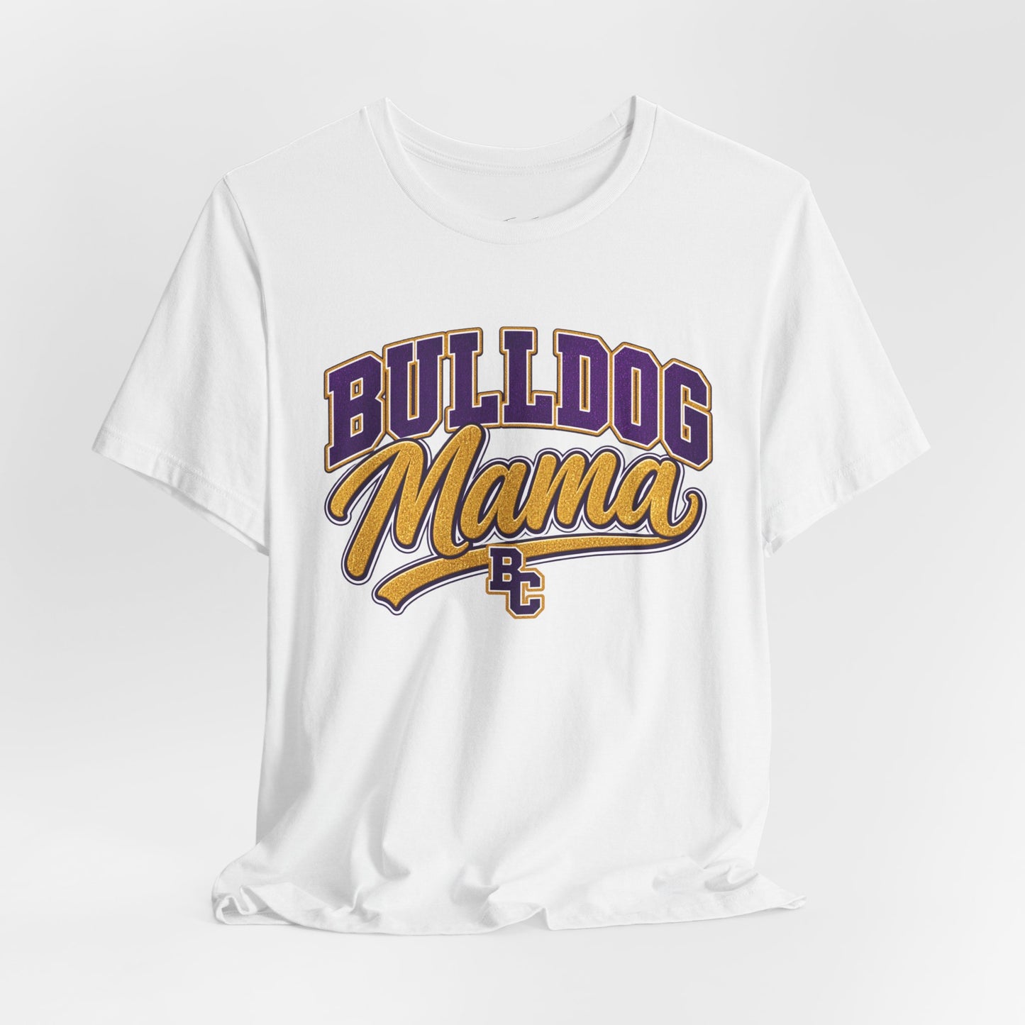 Bulldog Mama T-Shirt — Proud Team Mom Graphic Tee