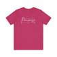 Created With a Purpose Unisex Jersey Short Sleeve Tee