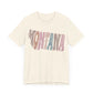 Montana State Tee Unisex Jersey Short Sleeve Tee