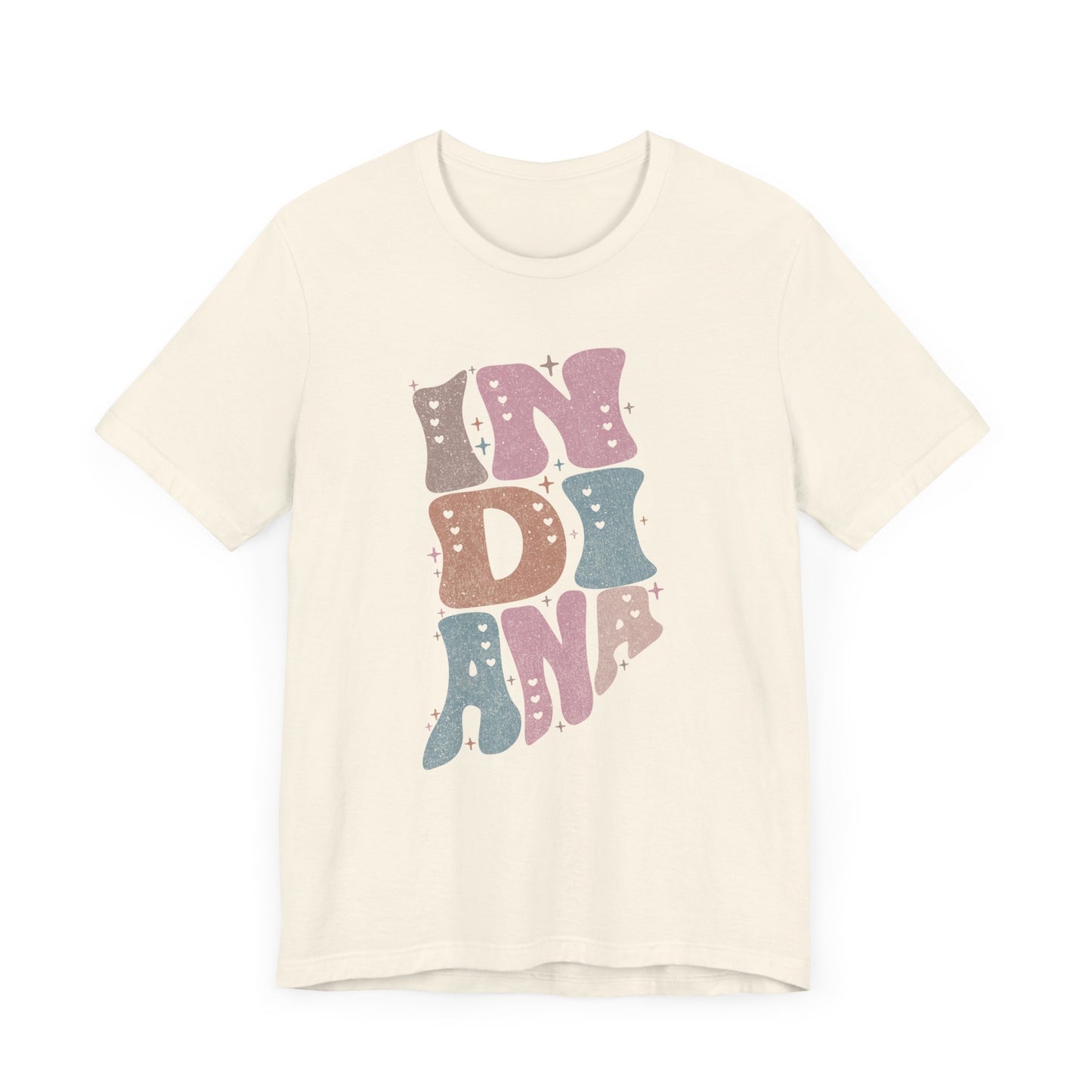 Indiana State Tee Unisex Jersey Short Sleeve Tee
