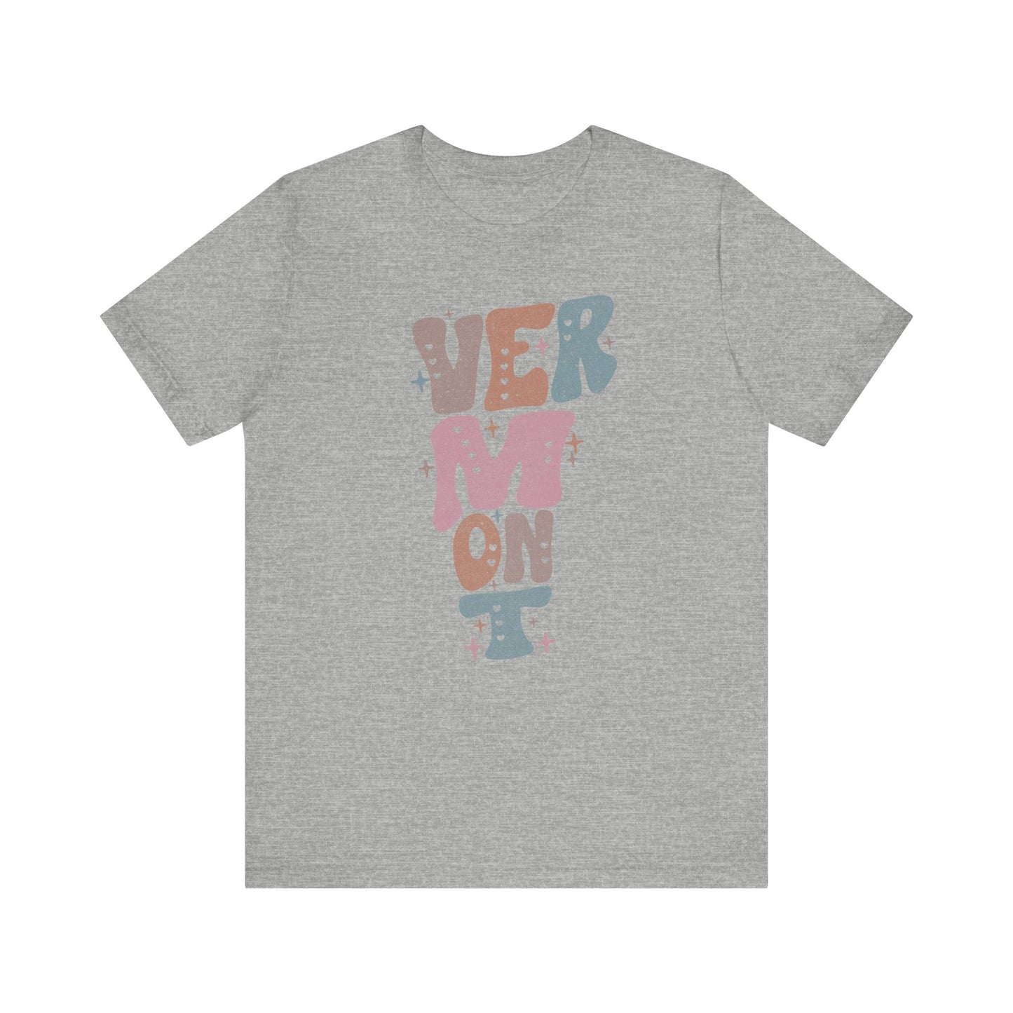 Vermont State Tee Unisex Jersey Short Sleeve Tee