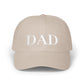 Dad Cap – Classic Beige Hat with ‘DAD’ Embroidered Text, Father’s Day Gift