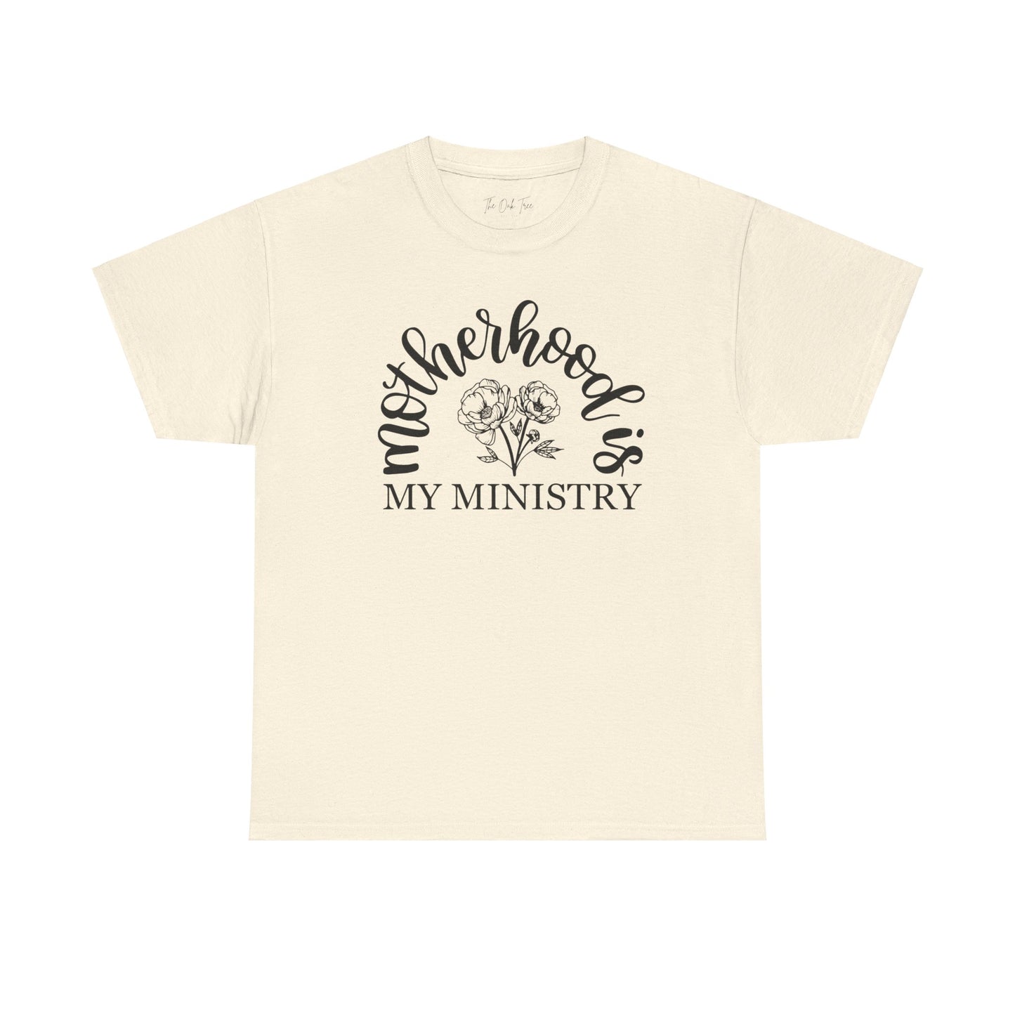 Motherhood is My Ministry Unisex Heavy Cotton Tee