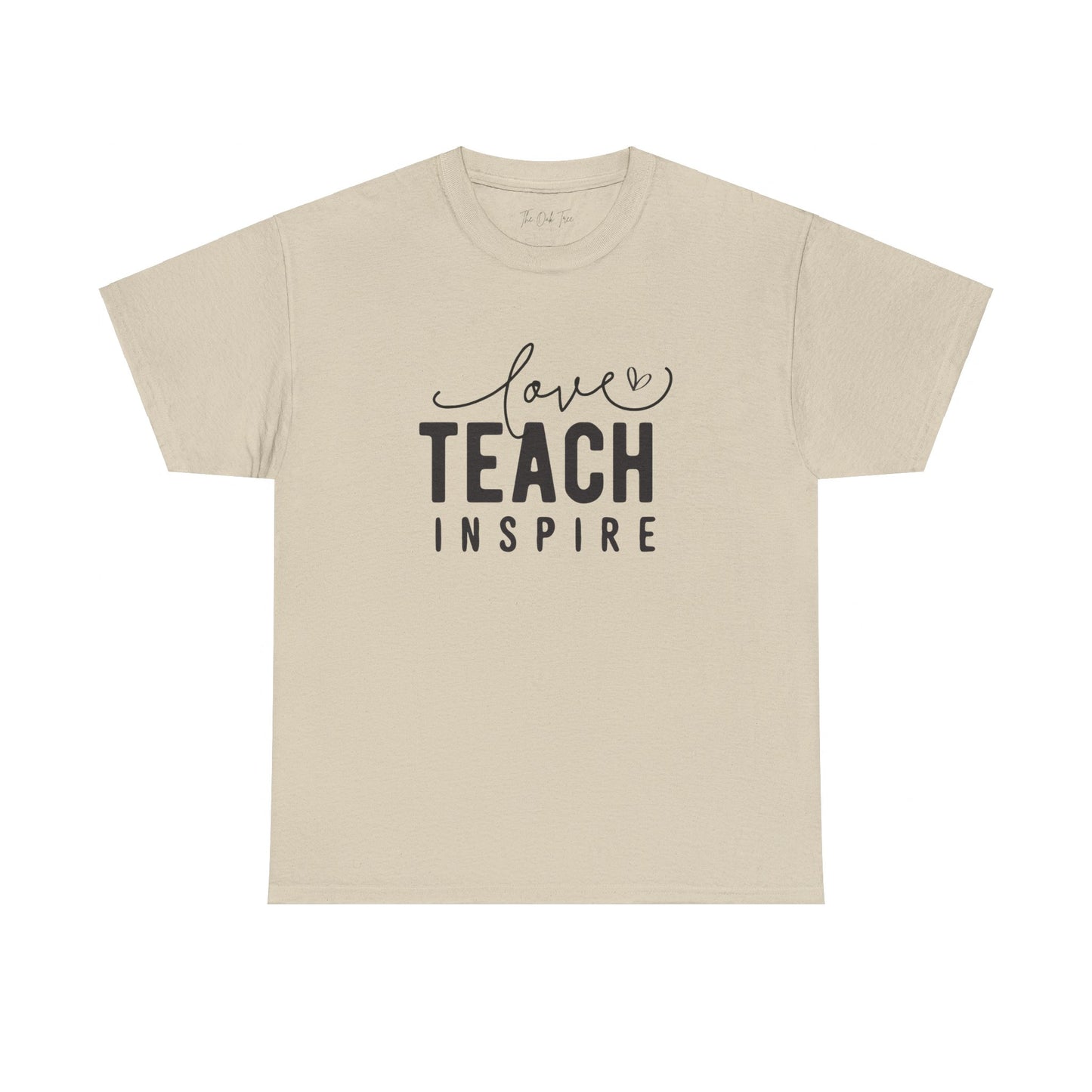 Love Teach Inspire Tee Unisex Heavy Cotton Tee