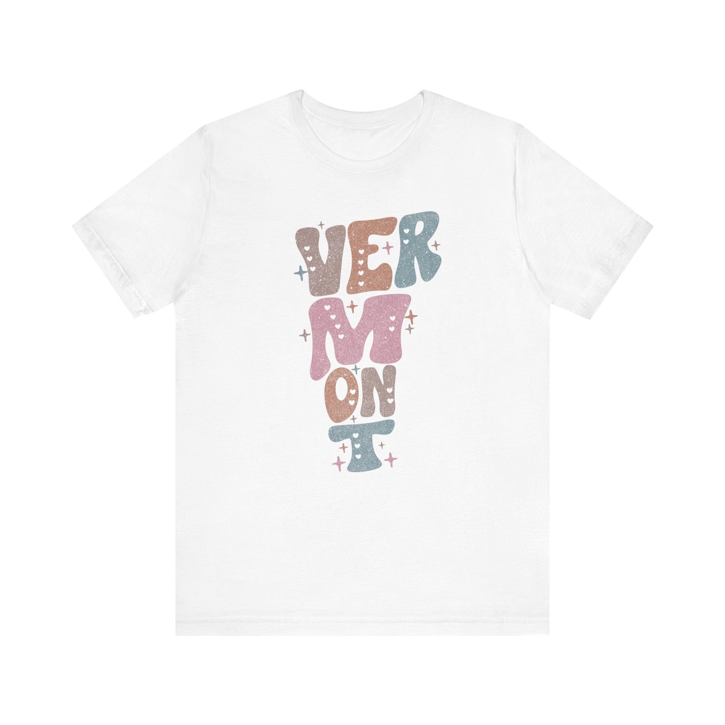 Vermont State Tee Unisex Jersey Short Sleeve Tee