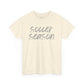 Soccer Season- Grey Text Tee