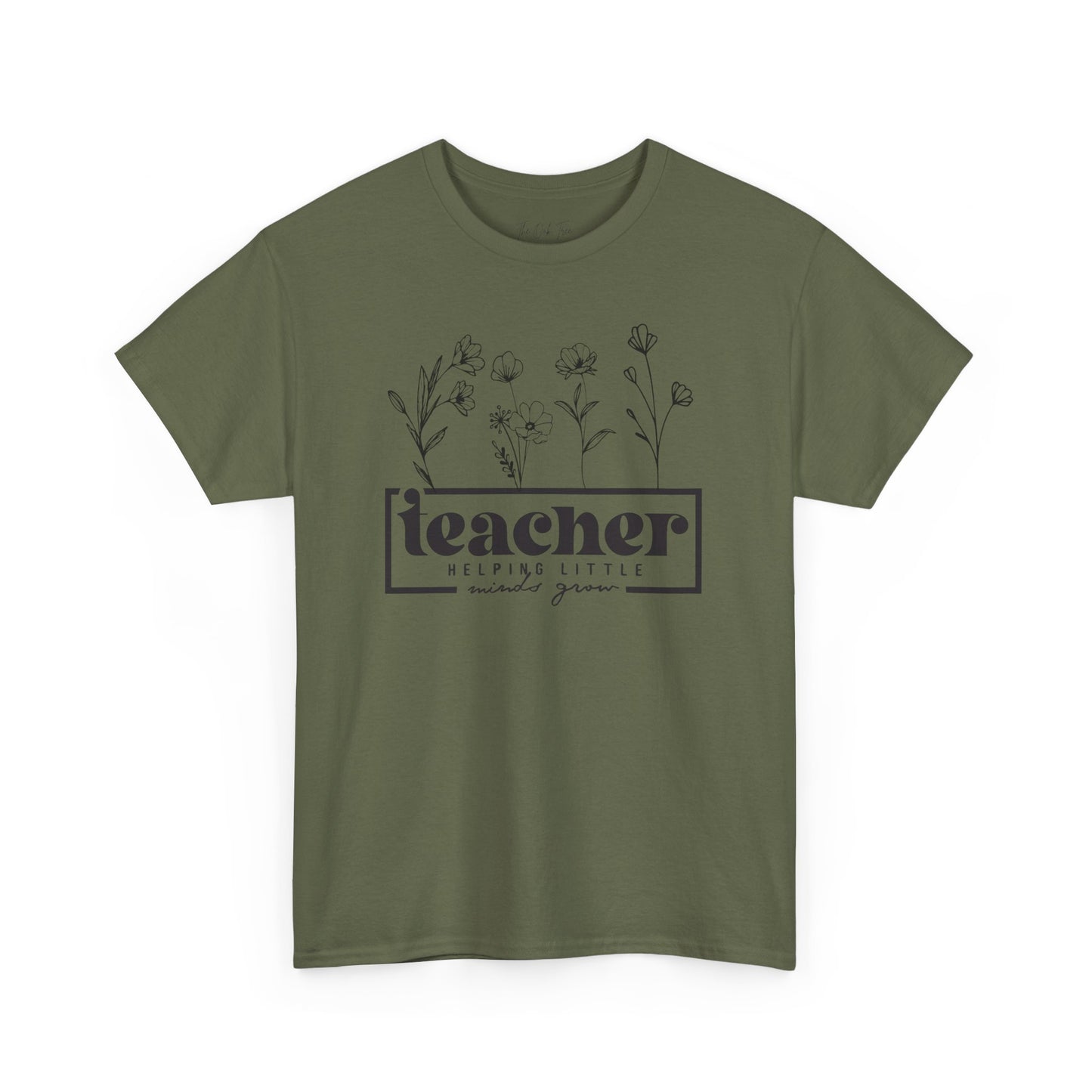 Helping Little Minds Grow Unisex Heavy Cotton Tee