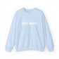 Embroidered Boy Mom Crewneck Sweatshirt — Mom Life Pullover