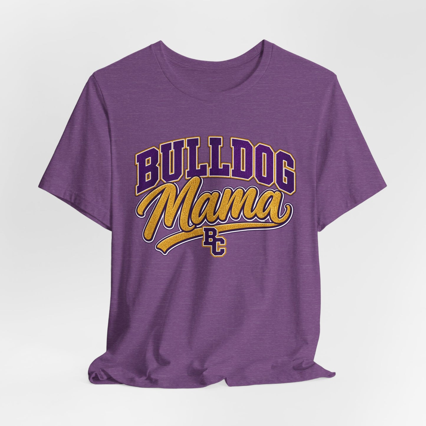 Bulldog Mama T-Shirt — Proud Team Mom Graphic Tee