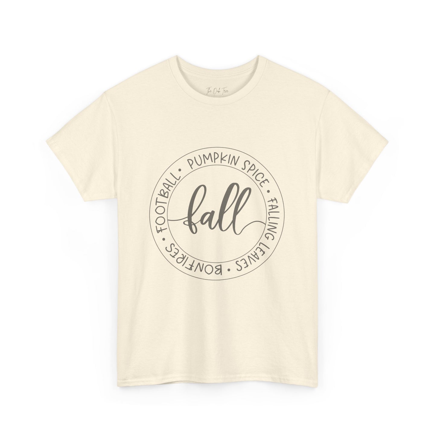 Fall Circle Unisex Heavy Cotton Tee